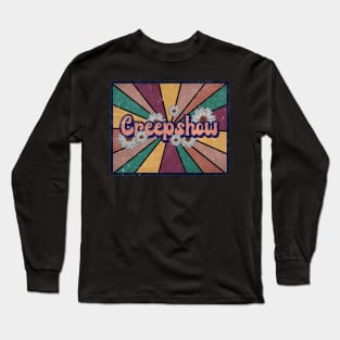 Awesome Name Creepshow Lovely Styles Vintage 70s 80s 90s Long Sleeve T-Shirt